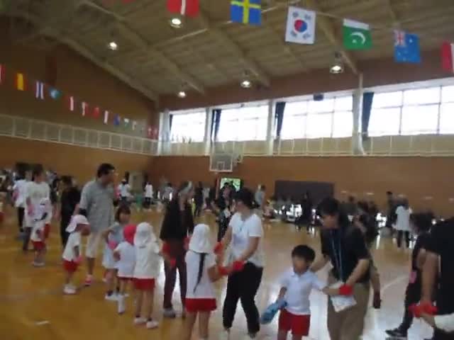 運動会　親子ダンス