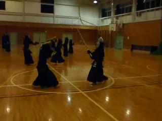 剣道練習