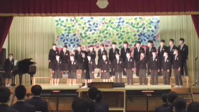 10/25【ビデオ】最優秀賞クラス、合唱！